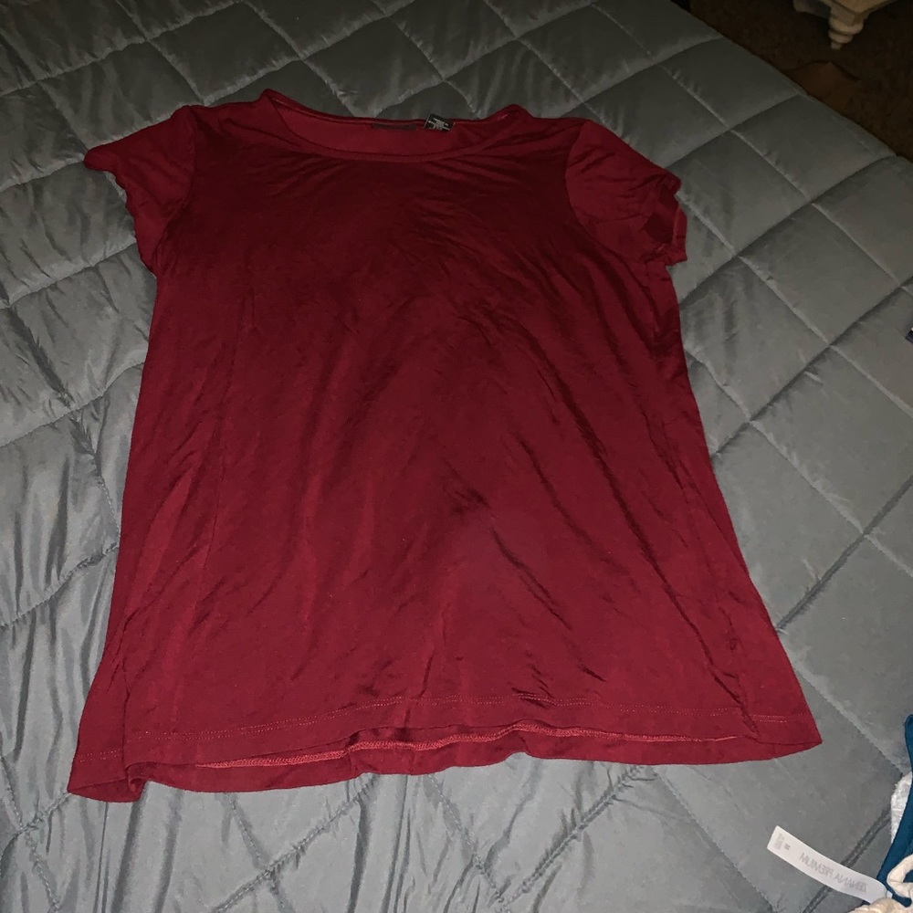 Tahari red T shirt